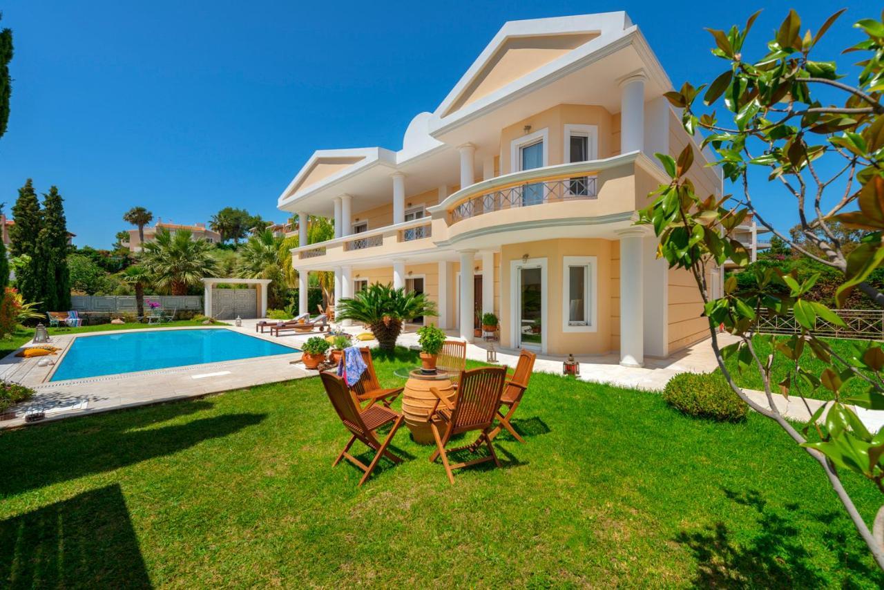 The Painters Luxurious Villa Anavyssos Esterno foto