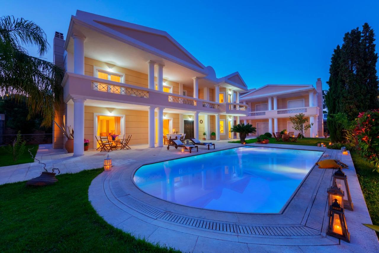 The Painters Luxurious Villa Anavyssos Esterno foto