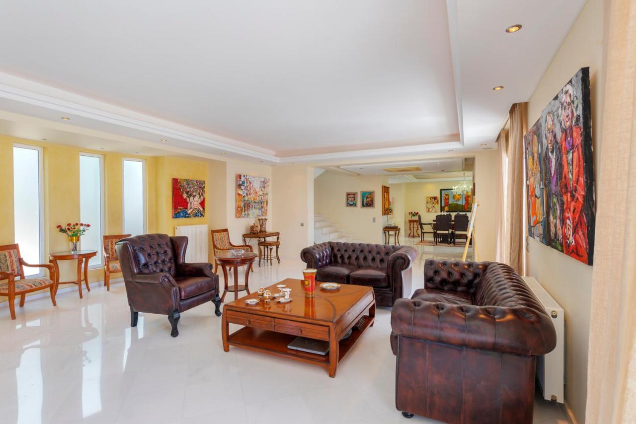 The Painters Luxurious Villa Anavyssos Esterno foto